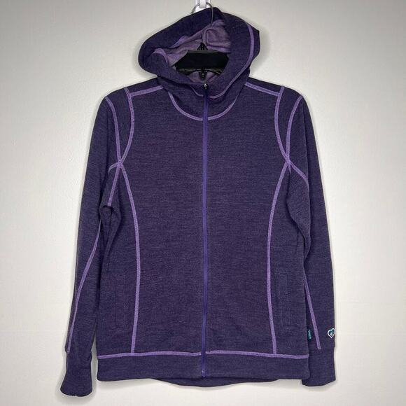 Kuhl Tops - Kuhl Women's Small Purple Full Zip Hoodie Outerwear Activewear Long Sleeve
